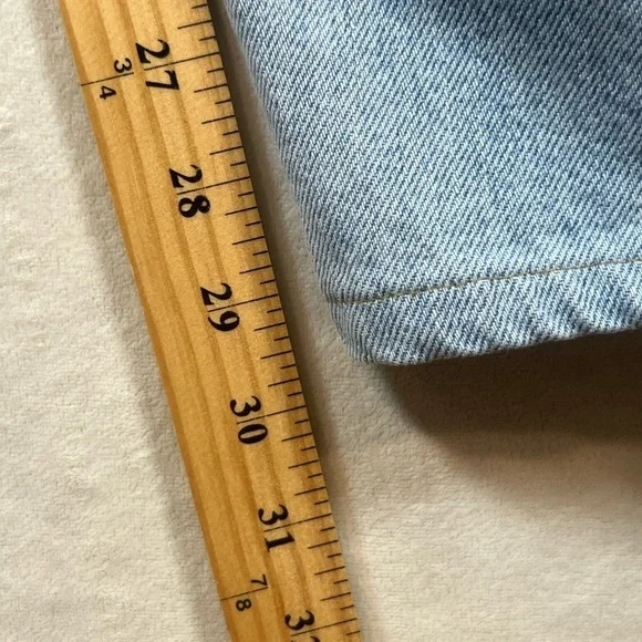 Levi’s 505 Regular Fit Light Wash 38W 34L Vintage Retro Jeans Washed